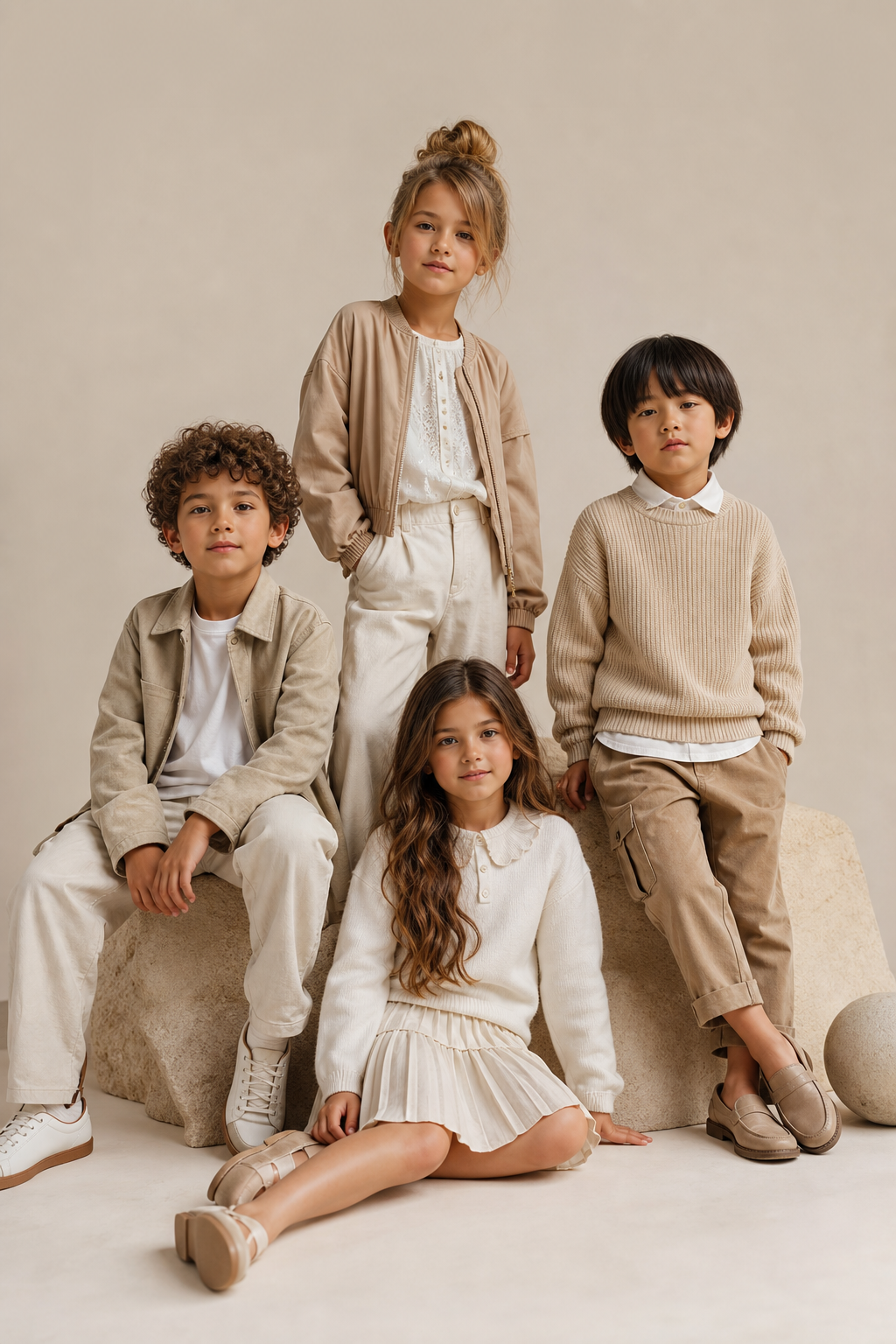 Yunya Studio premium kidswear collection visual