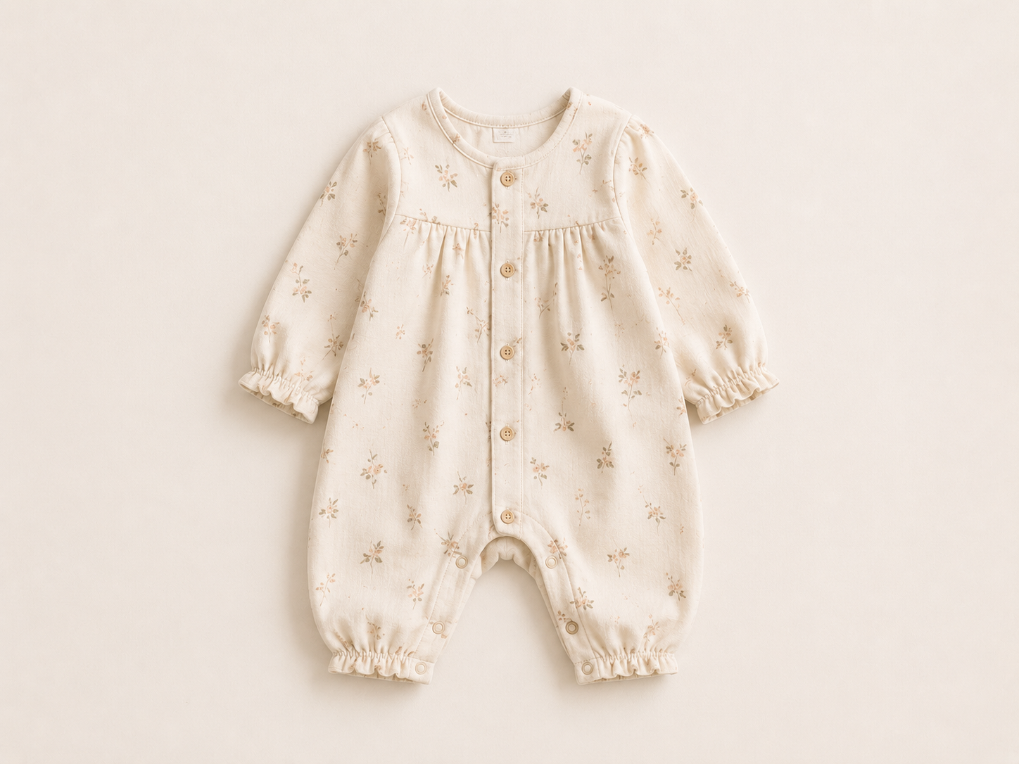 Organic Baby Romper Front View